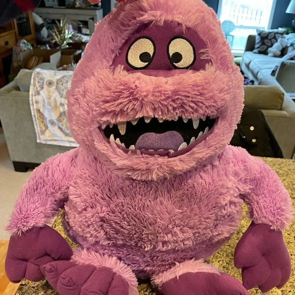 RARE Rudolph Purple Bumble Abdominal 26 inch Plush Stuffed Bumble!!